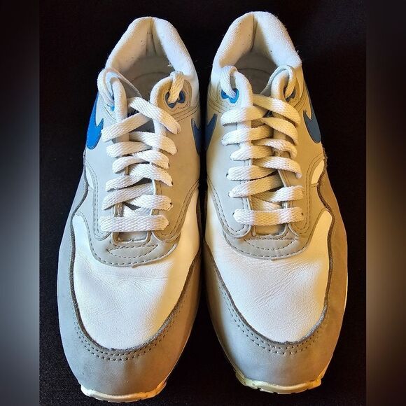 Nike Airmax size 7.5 Gray/White/Blue. - Picture 3 of 8